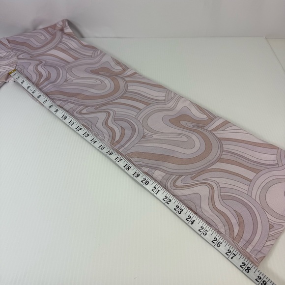 Aritzia Wilfred Free Vera Pant Soft Swirls Neutral Print Wide Leg Women's Size 2 - Picture 14 of 16